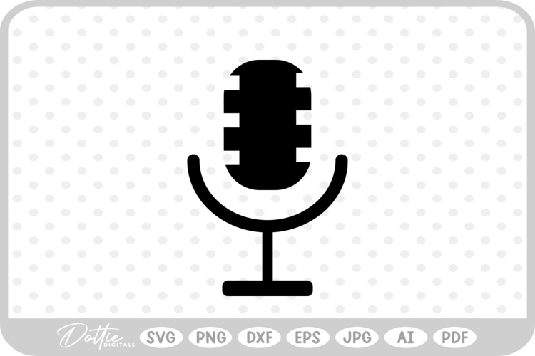 Microphone Svg Image 16