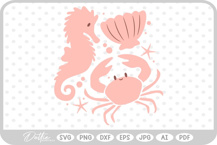 Crab Svg Image 13