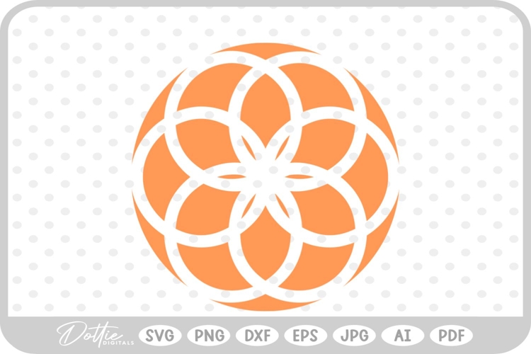 Floral Circle Svg Image 13