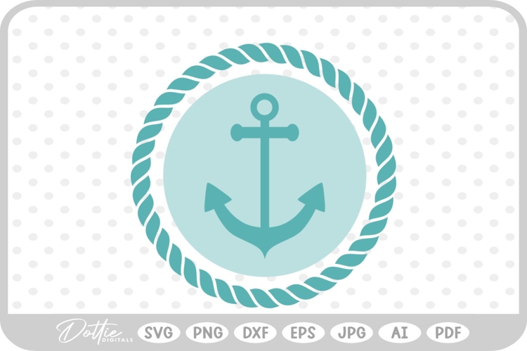 Anchor SVG PNG DXF