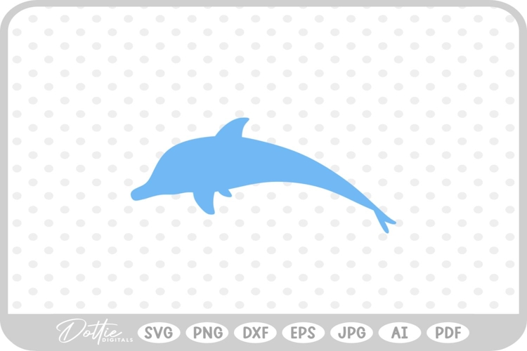Dolphin SVG PNG DXF