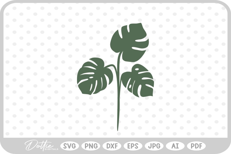Tropical Leaf Svg Image 19