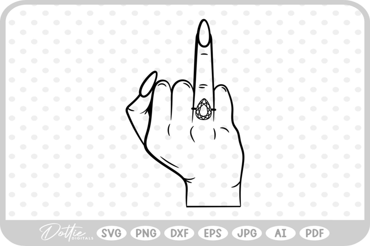 Ring Finger Svg Image 19