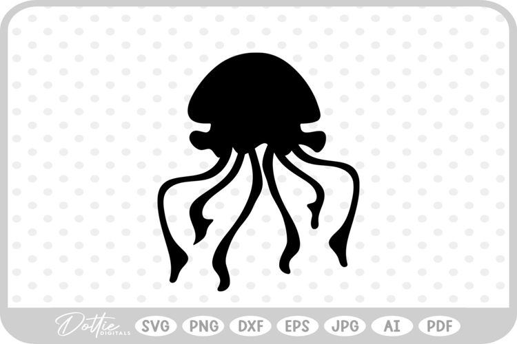 Jellyfish Svg Image 3