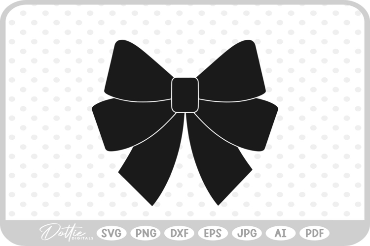 Hair Bow Svg Image 21