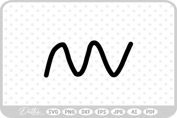 Wavy Line Vector Image 7