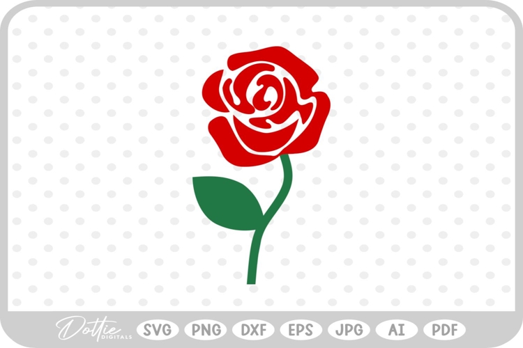 Rose Vector Png Image 19