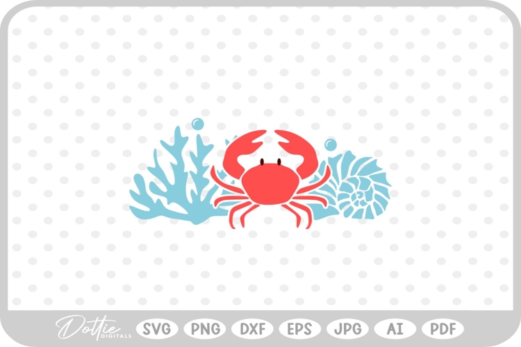 Crab Svg Image 9