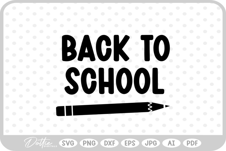 Back to School Teacher SVG PNG DXF