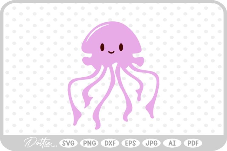 Jellyfish Svg Image 11