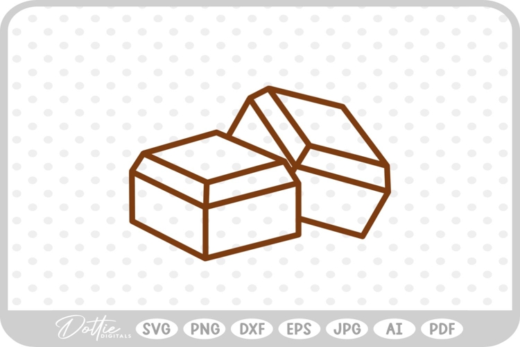 Chocolate SVG PNG DXF