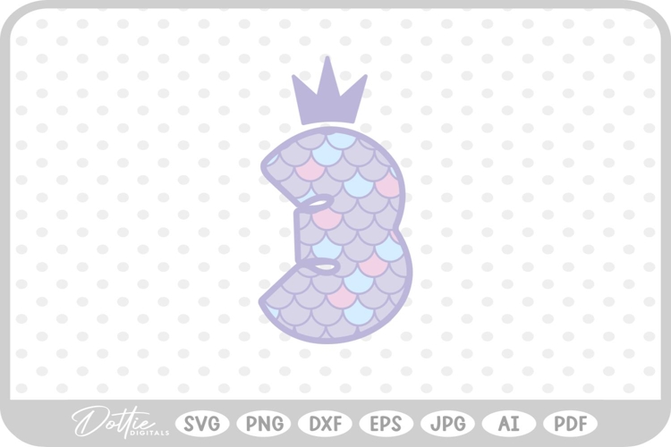 Mermaid Scale Svg Image 23