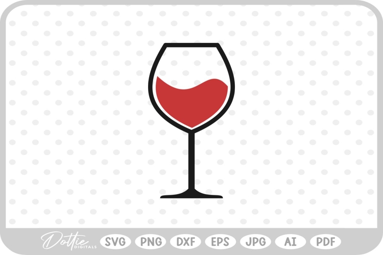 Wine Glass Illustration Image 12