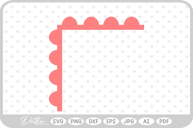 Bubble Corner SVG PNG DXF