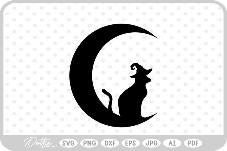 Witch Cat Svg Image 12