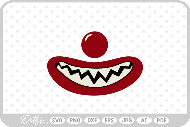 Clown Svg Image 14