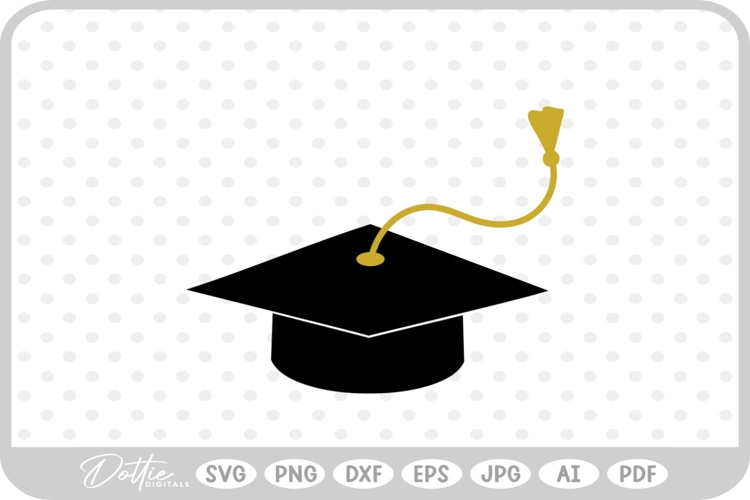 Graduation SVG PNG DXF