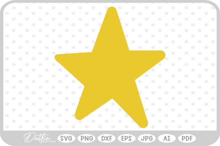 Star Sparkle Shape SVG PNG DXF