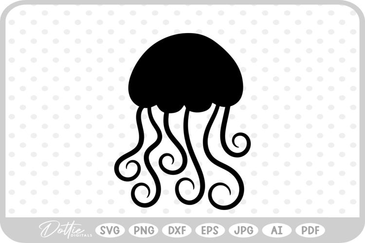 Jellyfish Svg Image 4