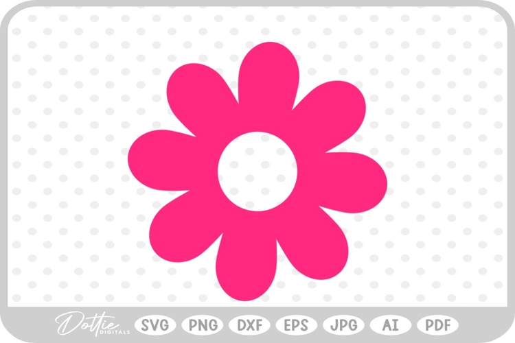 Cute Flower Svg Image 3