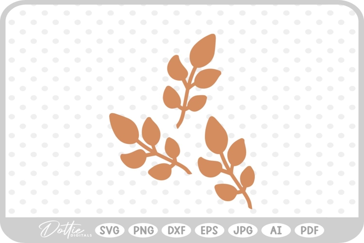 Fall Leaves Halloween Spooky Autumn Harvest SVG PNG DXF