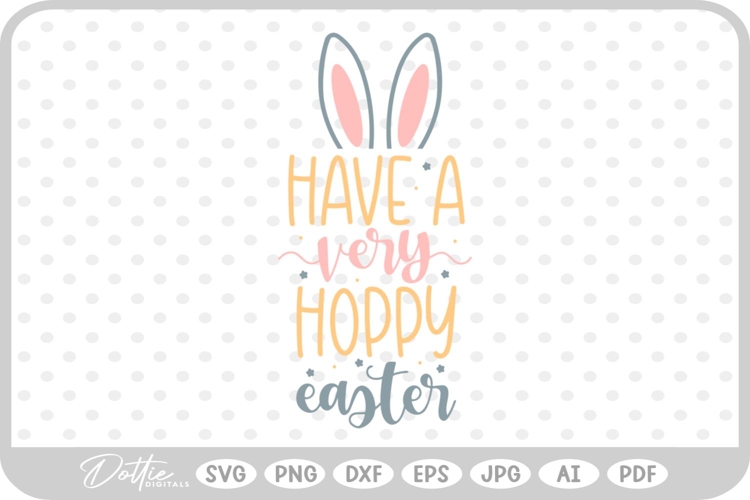 Hoppy Easter Svg Image 9