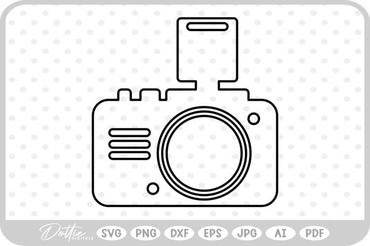Camera SVG PNG DXF