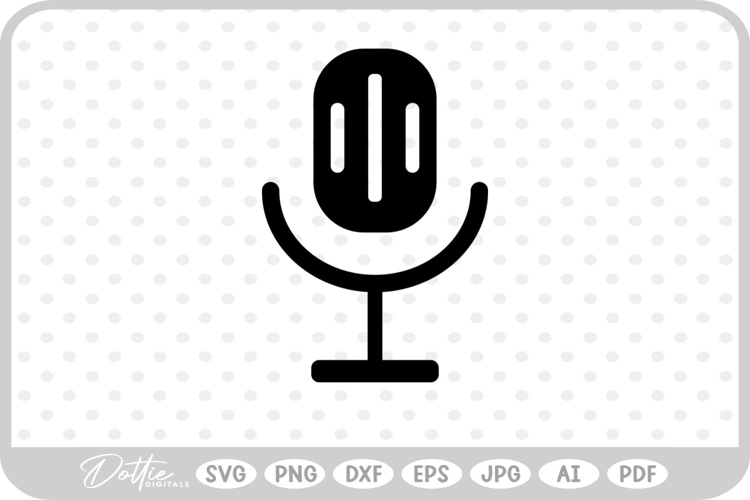 Microphone Svg Image 11
