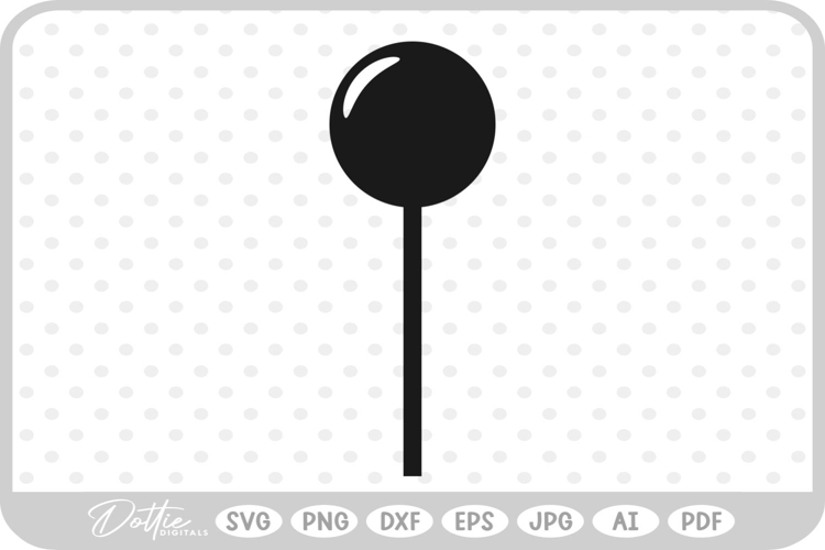 Lolly Lollipop Candy SVG PNG DXF
