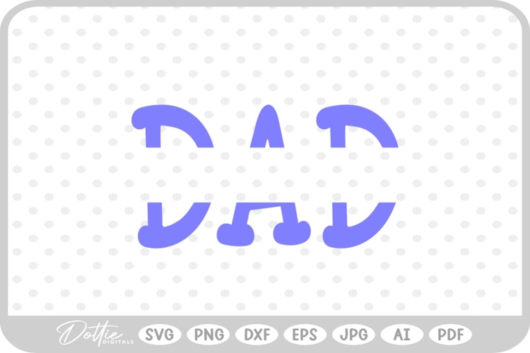 Dad Monogram Svg Image 21