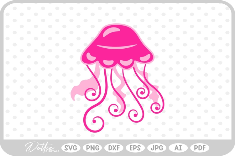 Jellyfish Svg Image 5