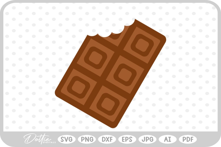 Chocolate SVG PNG DXF