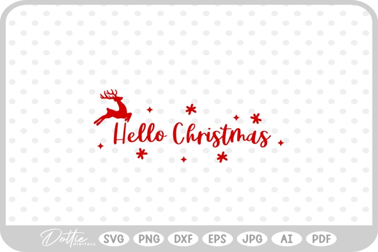 Christmas Quote Script Text SVG PNG DXF