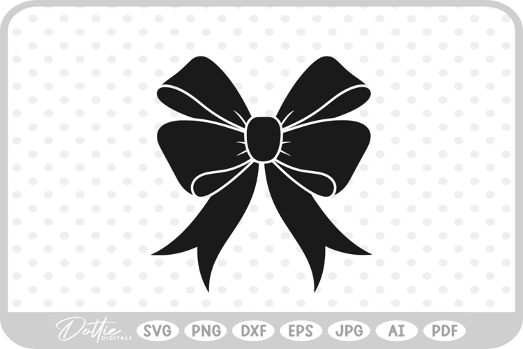 Hair Bow Svg Image 19