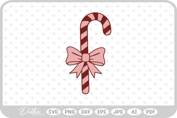 Candy Cane Vector Image 9