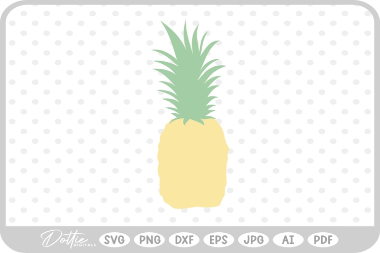 Pineapple SVG PNG DXF