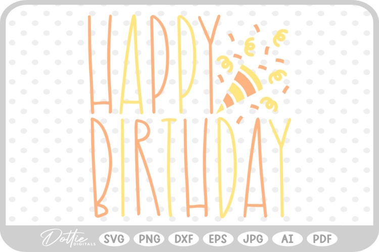 Feliz Cumple Svg Image 2