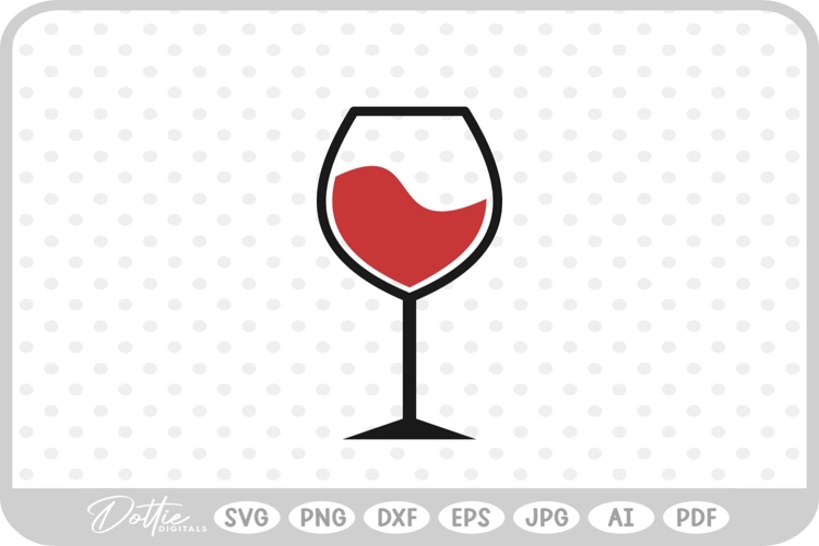 Wine Glass Illustration Image 11
