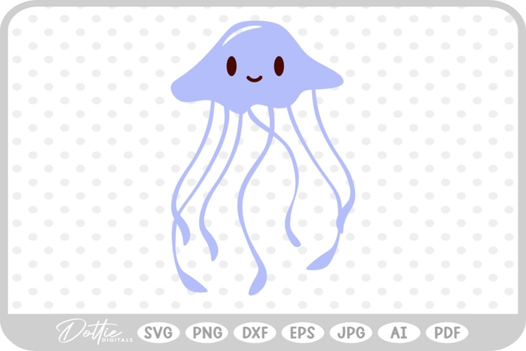 Jellyfish Svg Image 10