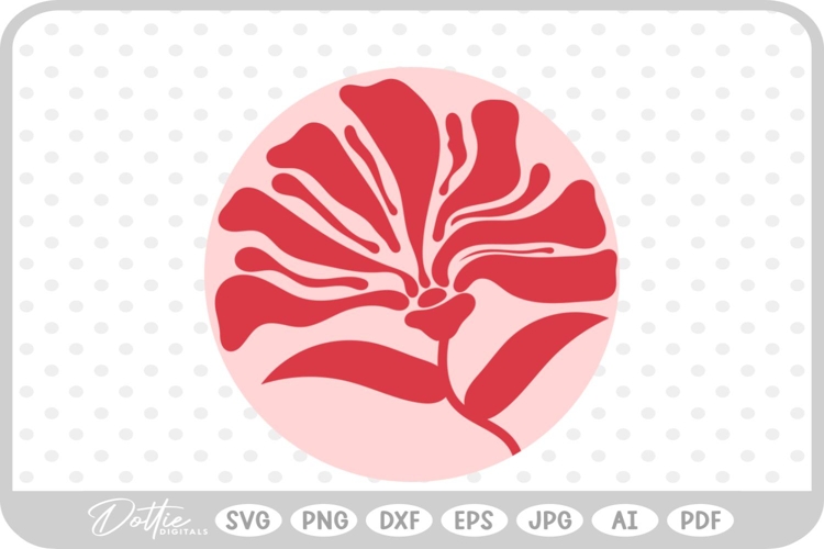 Boho Flower SVGs Image 3