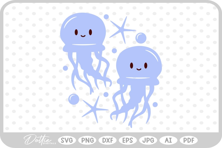 Jellyfish Svg Image 20