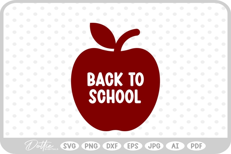 Back to School Teacher SVG PNG DXF