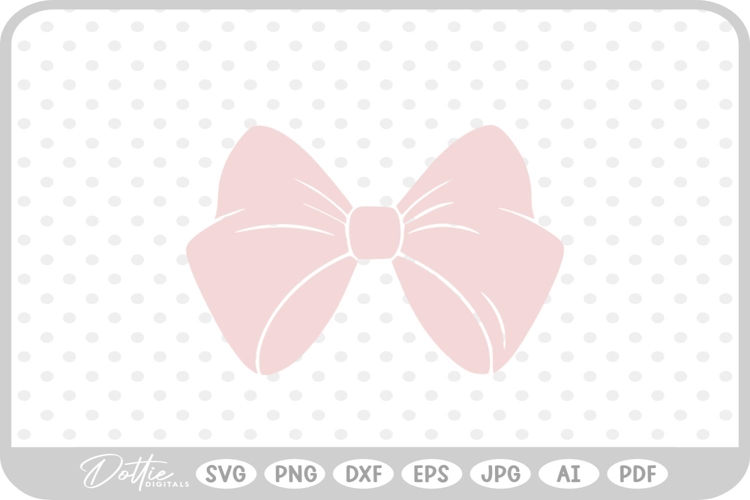 Hair Bow Svg Image 9