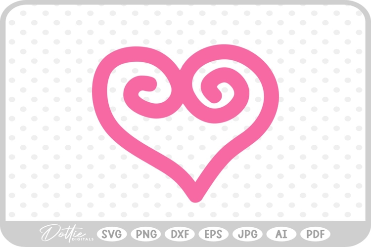 Heart Shape Svg Image 8