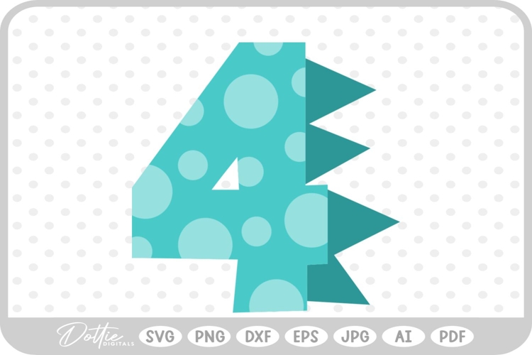Birthday Dinosaur Svg Image 11