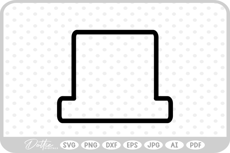 Top Hat Svg Image 11