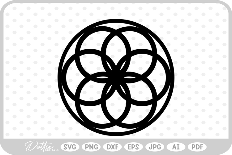 Floral Circle Svg Image 15