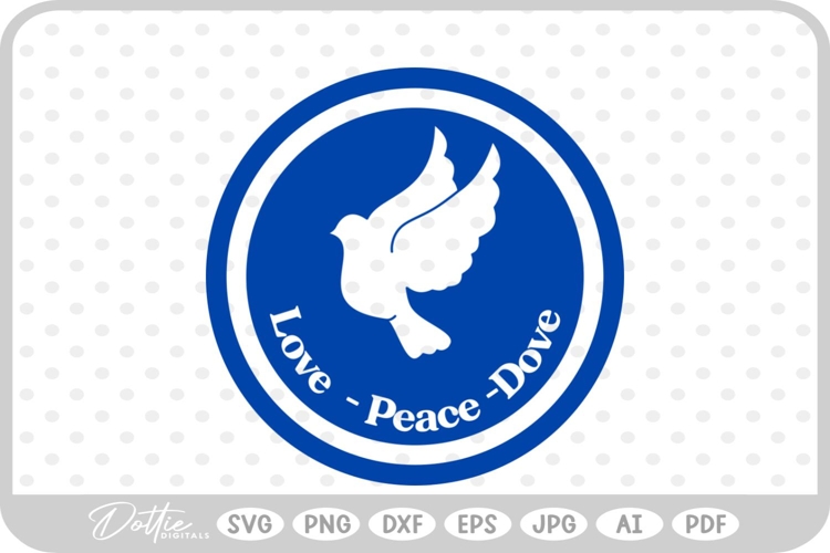 Dove Quote SVG PNG DXF example image 1