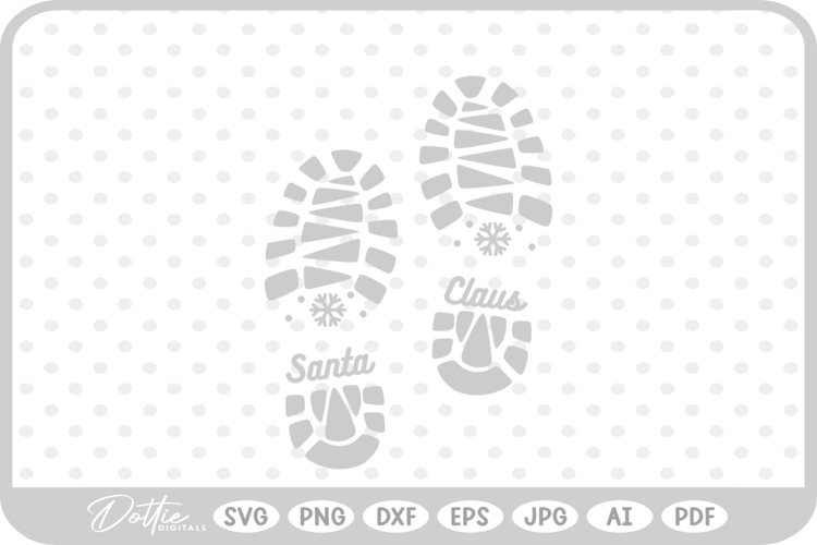 Boot Print Svg