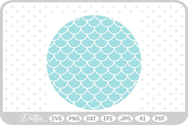 Mermaid Scale Svg Image 7